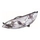 Peugeot 407 2004-2011 Halogen Head Lamp Unit Passenger Side
